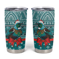 New Zealand Tui Bird Christmas Tumbler Cup Maori Inspired Knitted Patterns