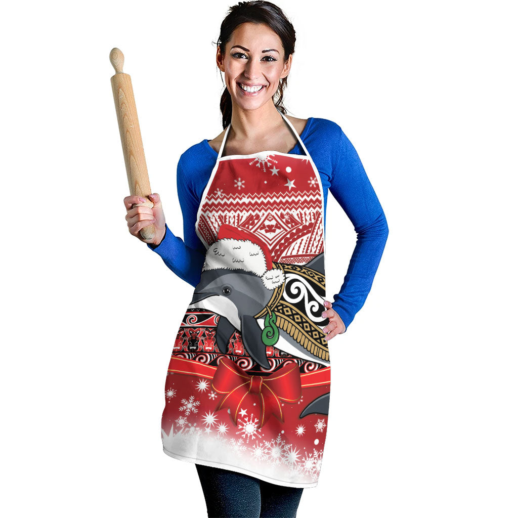 New Zealand Dolphin Terehu Christmas Apron Maori Inspired Knitted Patterns