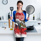 New Zealand Dolphin Terehu Christmas Apron Maori Inspired Knitted Patterns