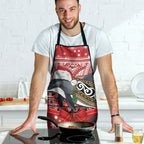 New Zealand Dolphin Terehu Christmas Apron Maori Inspired Knitted Patterns