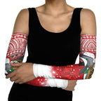 New Zealand Dolphin Terehu Christmas Arm Sleeves Maori Inspired Knitted Patterns