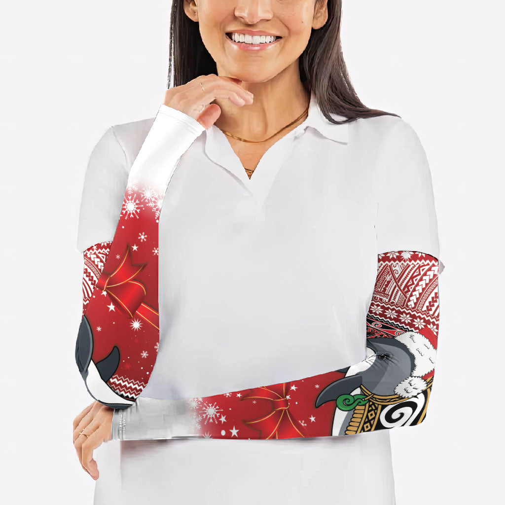 New Zealand Dolphin Terehu Christmas Arm Sleeves Maori Inspired Knitted Patterns