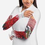 New Zealand Dolphin Terehu Christmas Arm Sleeves Maori Inspired Knitted Patterns