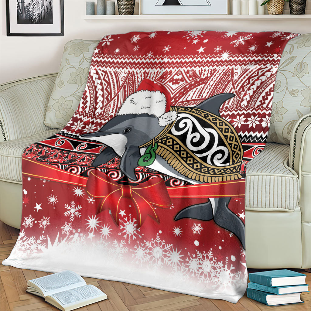 New Zealand Dolphin Terehu Christmas Blanket Maori Inspired Knitted Patterns