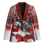 New Zealand Dolphin Terehu Christmas Blazer Maori Inspired Knitted Patterns