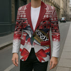 New Zealand Dolphin Terehu Christmas Blazer Maori Inspired Knitted Patterns