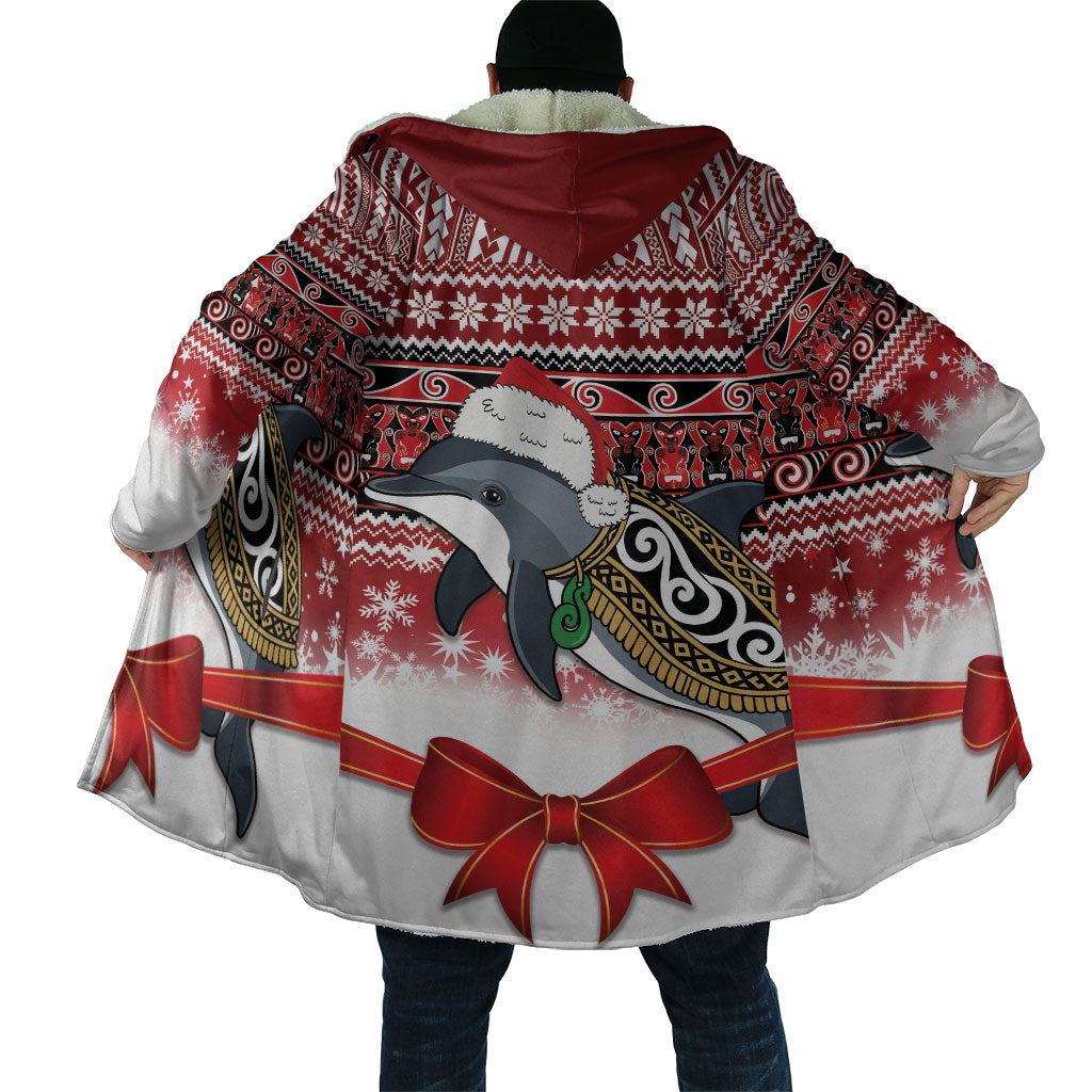 New Zealand Dolphin Terehu Christmas Cloak Maori Inspired Knitted Patterns