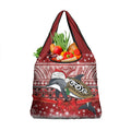 New Zealand Dolphin Terehu Christmas Grocery Bag Maori Inspired Knitted Patterns