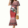 New Zealand Dolphin Terehu Christmas Mermaid Dress Maori Inspired Knitted Patterns