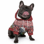 New Zealand Dolphin Terehu Christmas Pet Hoodie Maori Inspired Knitted Patterns