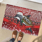 New Zealand Dolphin Terehu Christmas Rubber Doormat Maori Inspired Knitted Patterns
