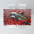 New Zealand Dolphin Terehu Christmas Tablecloth Maori Inspired Knitted Patterns
