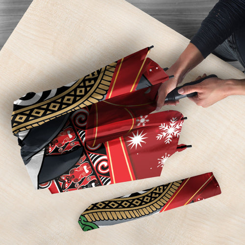 New Zealand Dolphin Terehu Christmas Umbrella Maori Inspired Knitted Patterns