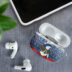 New Zealand Fairy Penguin Korora Christmas AirPods Case Maori Inspired Knitted Patterns