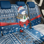 New Zealand Fairy Penguin Korora Christmas Back Car Seat Cover Maori Inspired Knitted Patterns