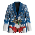 New Zealand Fairy Penguin Korora Christmas Blazer Maori Inspired Knitted Patterns