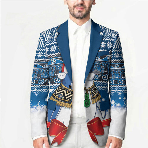 New Zealand Fairy Penguin Korora Christmas Blazer Maori Inspired Knitted Patterns