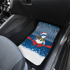 New Zealand Fairy Penguin Korora Christmas Car Mats Maori Inspired Knitted Patterns