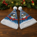 New Zealand Fairy Penguin Korora Christmas Santa Hat Maori Inspired Knitted Patterns