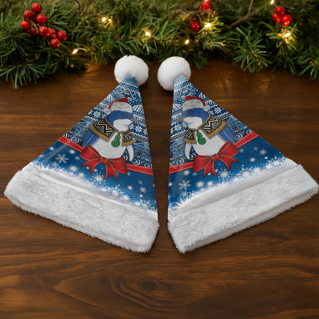 New Zealand Fairy Penguin Korora Christmas Santa Hat Maori Inspired Knitted Patterns
