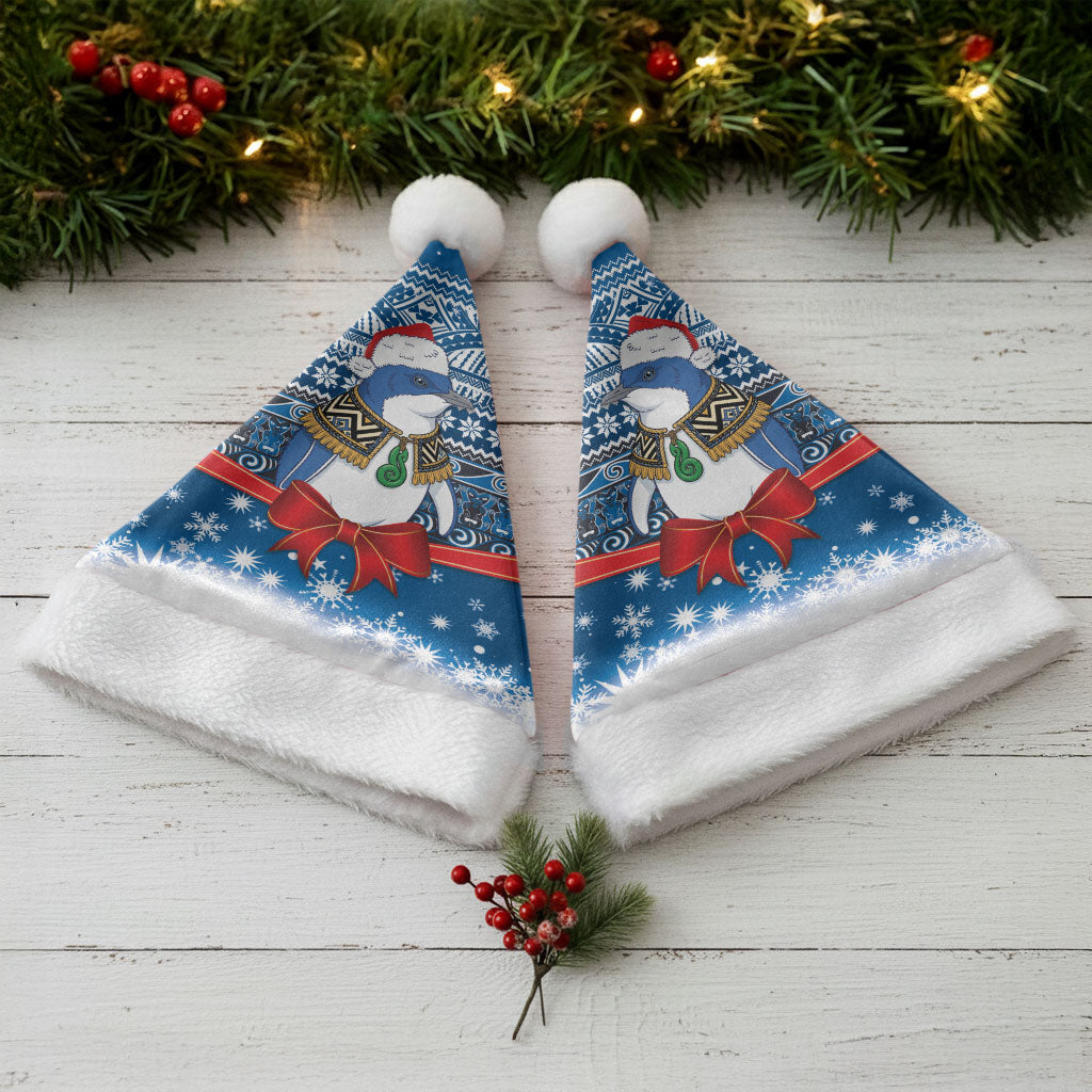 New Zealand Fairy Penguin Korora Christmas Santa Hat Maori Inspired Knitted Patterns