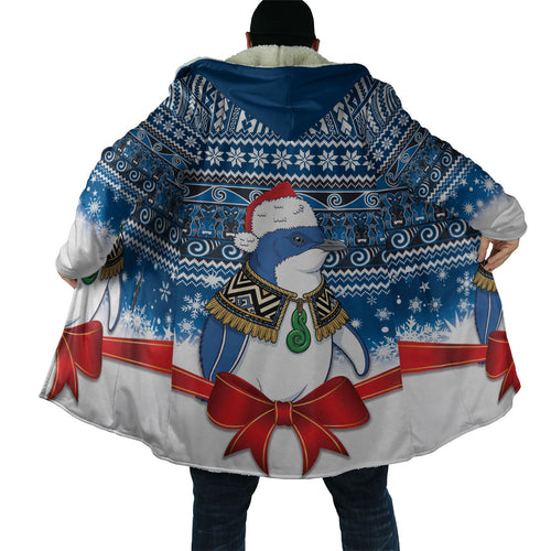 New Zealand Fairy Penguin Korora Christmas Cloak Maori Inspired Knitted Patterns