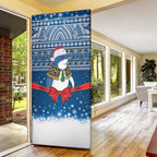 New Zealand Fairy Penguin Korora Christmas Door Cover Maori Inspired Knitted Patterns