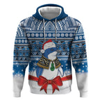 New Zealand Fairy Penguin Korora Christmas Hoodie Maori Inspired Knitted Patterns