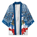 New Zealand Fairy Penguin Korora Christmas Kimono Maori Inspired Knitted Patterns