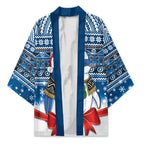 New Zealand Fairy Penguin Korora Christmas Kimono Maori Inspired Knitted Patterns
