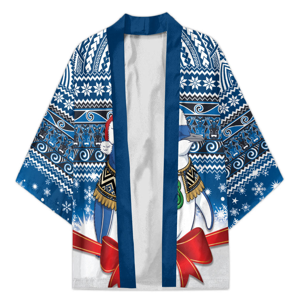 New Zealand Fairy Penguin Korora Christmas Kimono Maori Inspired Knitted Patterns