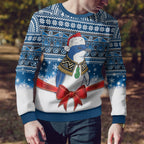 New Zealand Fairy Penguin Korora Christmas Ugly Christmas Sweater Maori Inspired Knitted Patterns