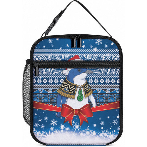 New Zealand Fairy Penguin Korora Christmas Lunch Bag Maori Inspired Knitted Patterns