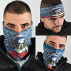 New Zealand Fairy Penguin Korora Christmas Neck Gaiter Maori Inspired Knitted Patterns