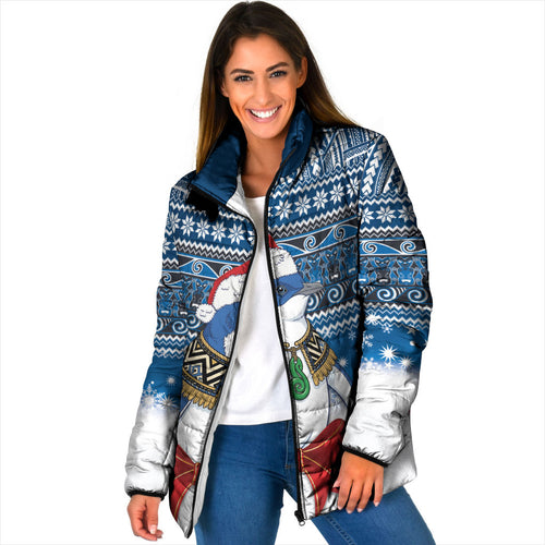 New Zealand Fairy Penguin Korora Christmas Padded Jacket Maori Inspired Knitted Patterns