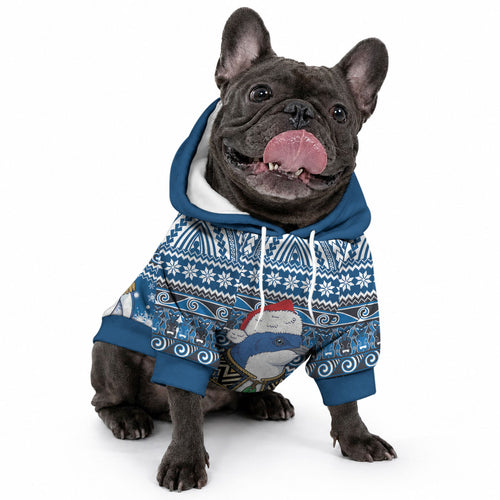 New Zealand Fairy Penguin Korora Christmas Pet Hoodie Maori Inspired Knitted Patterns