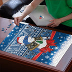 New Zealand Fairy Penguin Korora Christmas Puzzle Maori Inspired Knitted Patterns