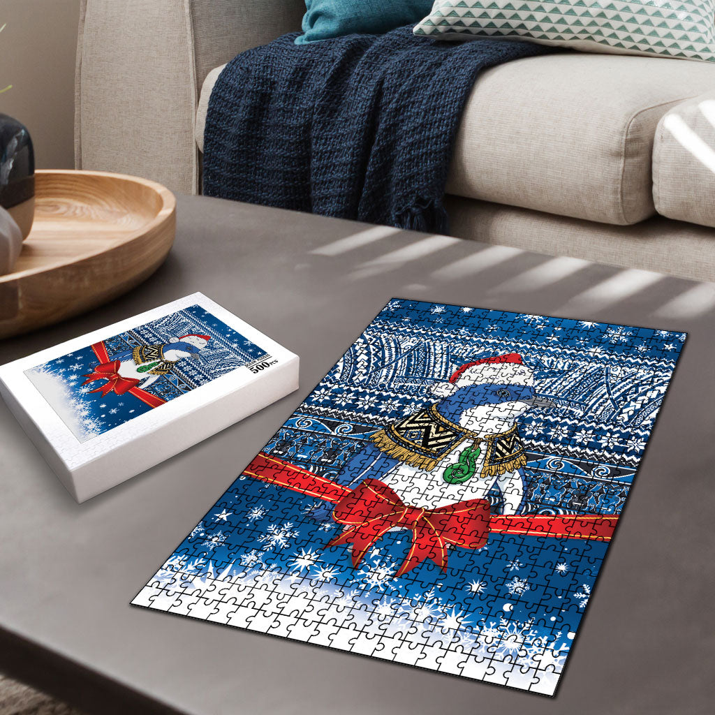 New Zealand Fairy Penguin Korora Christmas Puzzle Maori Inspired Knitted Patterns