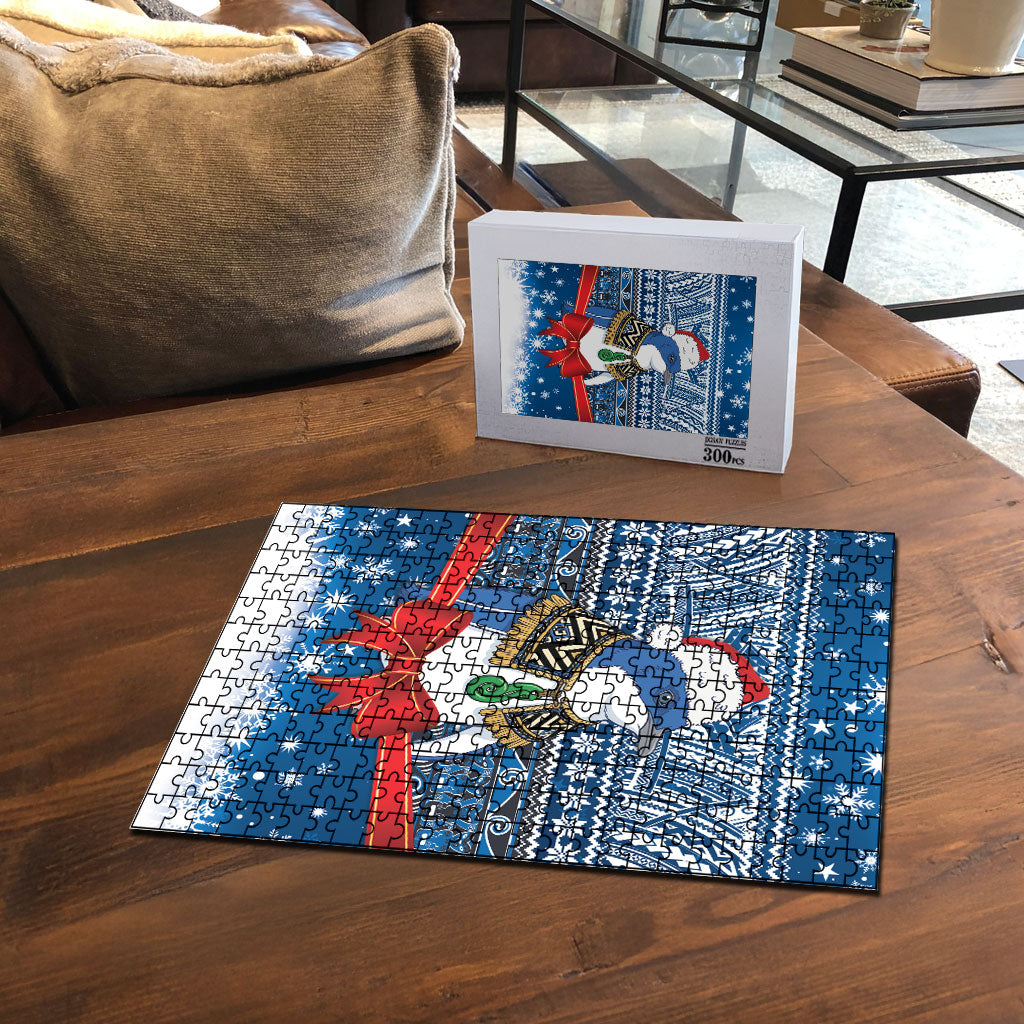 New Zealand Fairy Penguin Korora Christmas Puzzle Maori Inspired Knitted Patterns