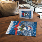 New Zealand Fairy Penguin Korora Christmas Puzzle Maori Inspired Knitted Patterns