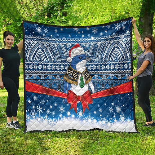 New Zealand Fairy Penguin Korora Christmas Quilt Maori Inspired Knitted Patterns