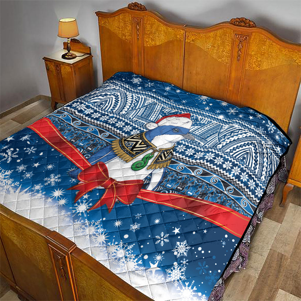 New Zealand Fairy Penguin Korora Christmas Quilt Maori Inspired Knitted Patterns