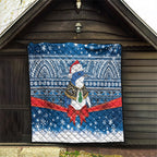 New Zealand Fairy Penguin Korora Christmas Quilt Maori Inspired Knitted Patterns