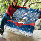 New Zealand Fairy Penguin Korora Christmas Quilt Maori Inspired Knitted Patterns