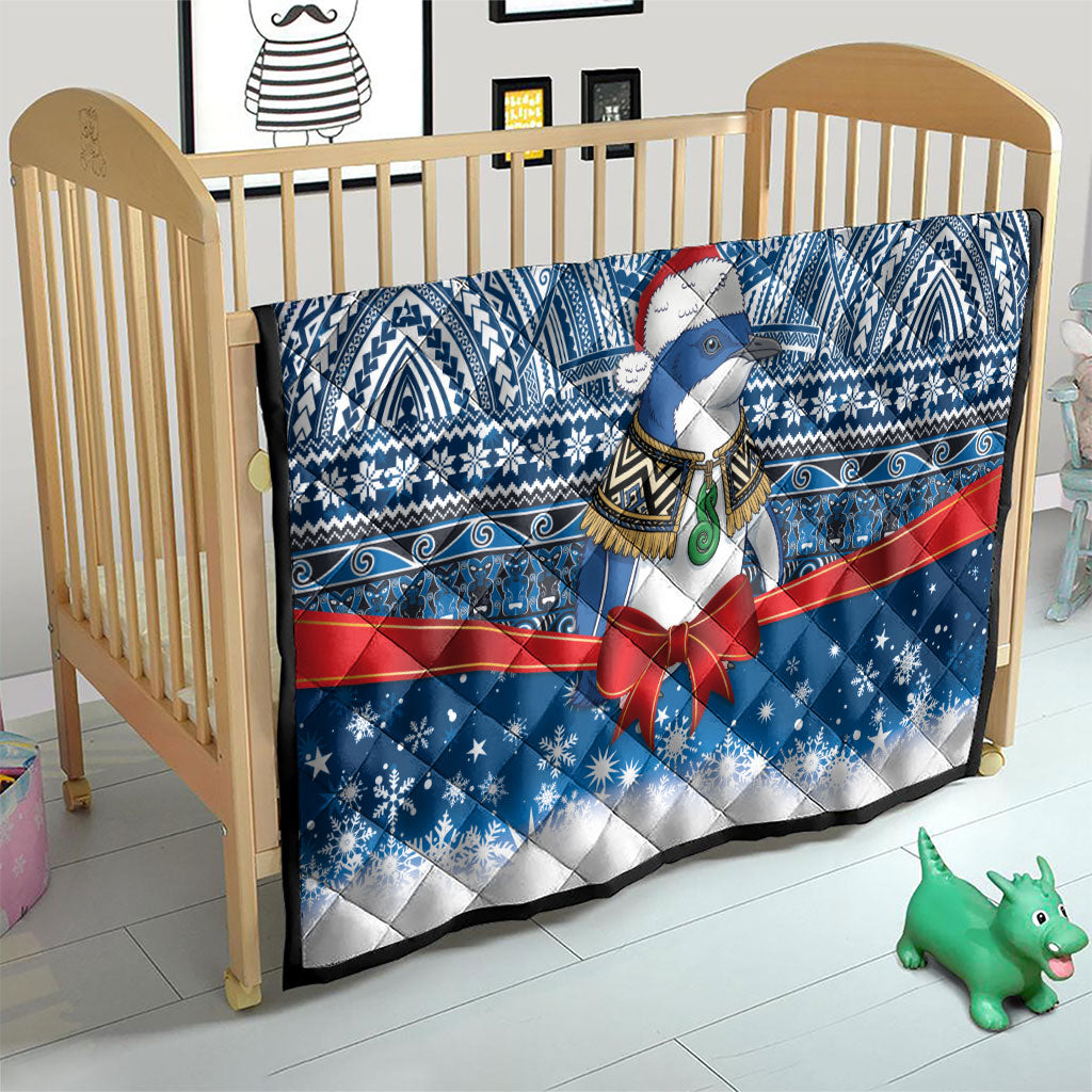 New Zealand Fairy Penguin Korora Christmas Quilt Maori Inspired Knitted Patterns