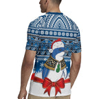 New Zealand Fairy Penguin Korora Christmas Rugby Jersey Maori Inspired Knitted Patterns