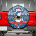 New Zealand Fairy Penguin Korora Christmas Spare Tire Cover Maori Inspired Knitted Patterns