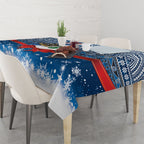 New Zealand Fairy Penguin Korora Christmas Tablecloth Maori Inspired Knitted Patterns