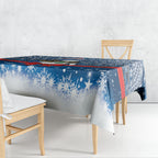 New Zealand Fairy Penguin Korora Christmas Tablecloth Maori Inspired Knitted Patterns