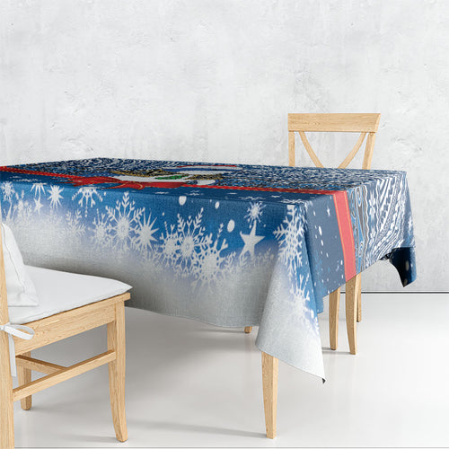 New Zealand Fairy Penguin Korora Christmas Tablecloth Maori Inspired Knitted Patterns